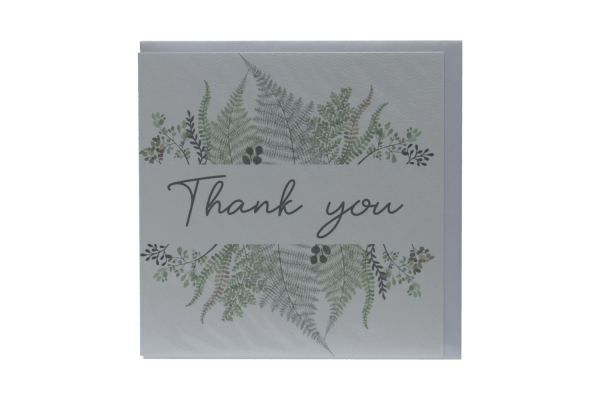 Leaf Thank You Card