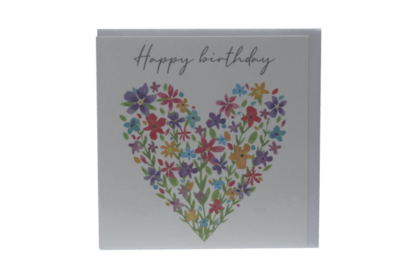 Flower Birthday Card