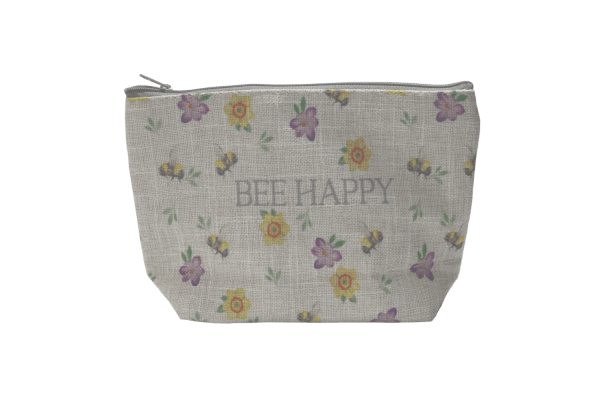 Bee Happy Cosmetic Bag