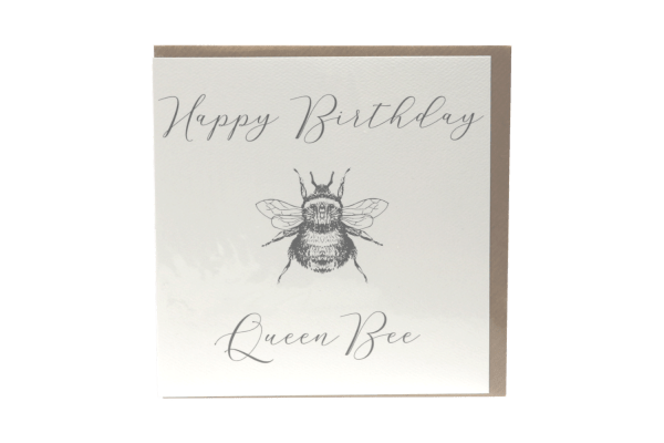 Queen Bee Birthday Card