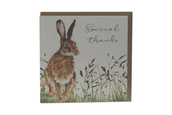 Hare Special Thanks Card