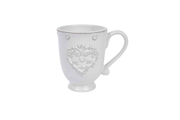 Ornate Heart Mug