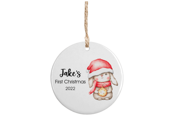 Christmas Ornament - Bunny