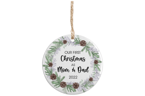 Christmas Ornament - Mom & Dad