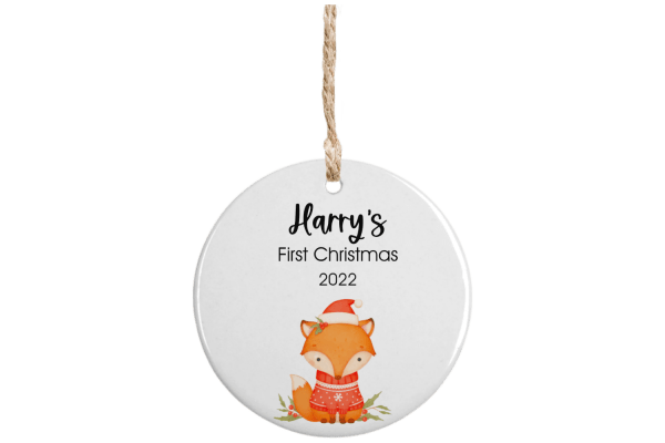 Christmas Ornament - Fox