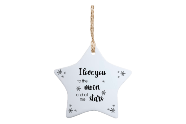 Christmas Ornament - I Love You